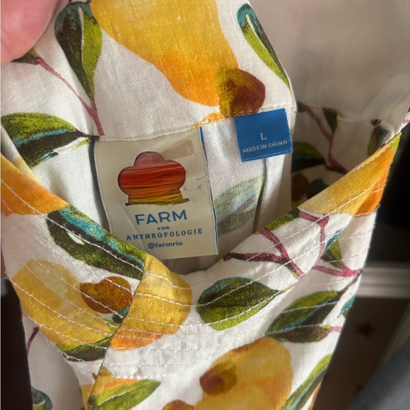 FARM RIO Halter Cutout Wide-Leg Jumpsuit-Size L-shorter length - Picture 7 of 11